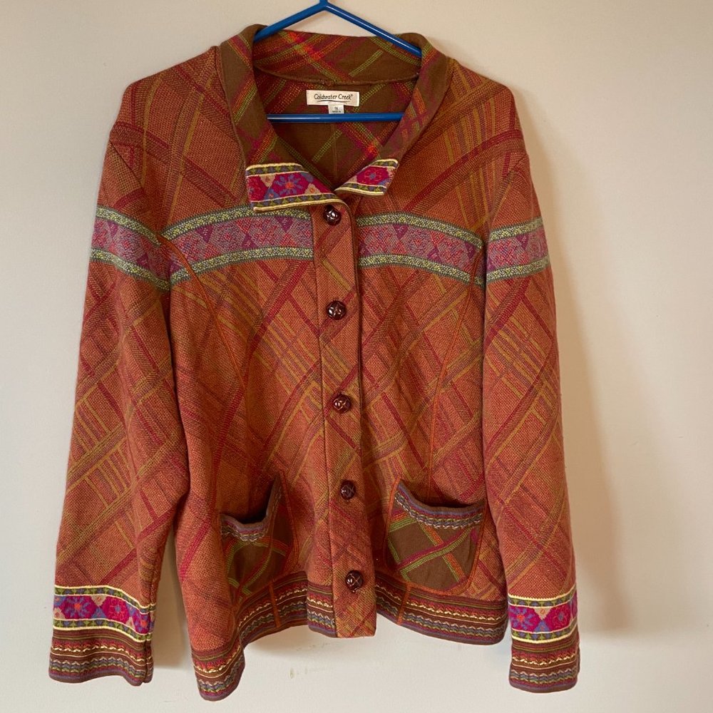 Button up Sweater Jacket - Picture 3 of 3
